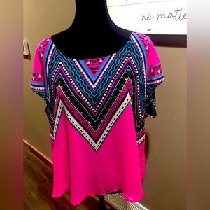 Sheer Sexy Kris-Cross Back Torrid Shirt size 00